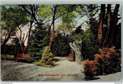 3250 Lyss 1915 - Hotel Worbenbad Park Bank - 10586579
