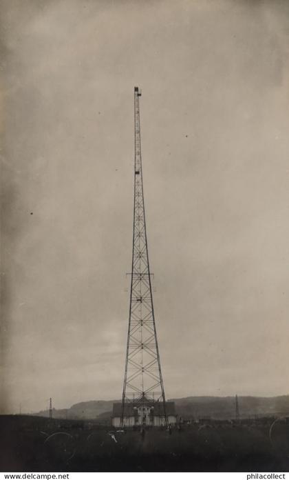 Suisse (BE) Munchenbuchsee // Carte Photo - Photo AK // Radiostation Mast19??