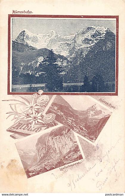 MÜRREN (BE) Mürrenbahn - Lauterbrunnen - Verlag Hindenberger