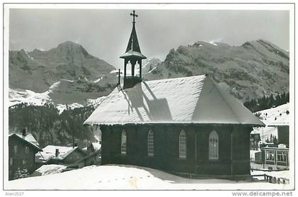 MÜRREN - Kapelle mit Breithorn (Photo Ed. Abegglen, Mürren, 112)