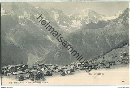 Mürren - Verlag Gebr. Wehrli Kilchberg