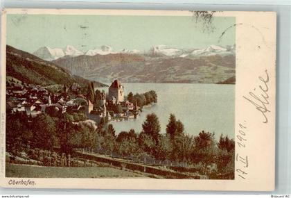 3653 Oberhofen am Thunersee 1901 - Schloss - 10584366