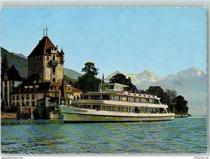 3653 Oberhofen am Thunersee - Motorschiff Blümlisalp Thunersee Schloss... - 10391952