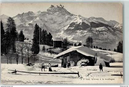2515 Prêles 1909 - Winter in der Montagne - 10596475