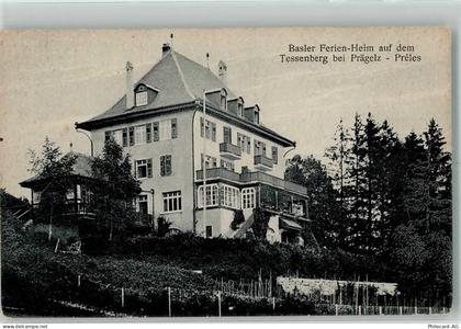 2515 Prêles Foto AK Pension Basler Ferienheim Tessenberg - 13990518