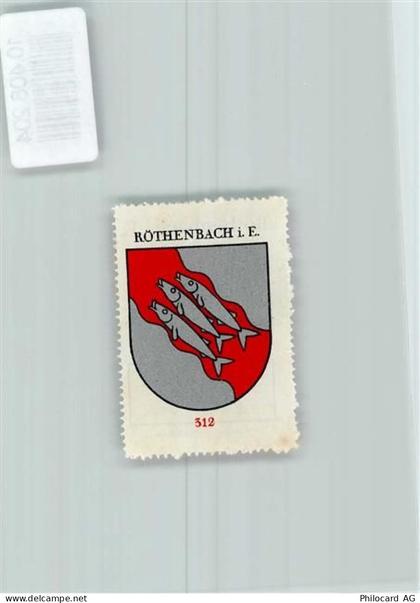 3538 Röthenbach im Emmental - Vignette Wappen Kaffee Hag ca 1920-1940 Fi... - 10408204