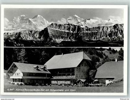 6197 Schangnau - Kurhaus Kemmeriboden-Bad mit Hohgantkette und Alpen - 10156127