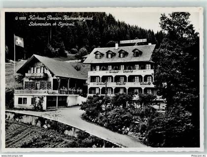 3657 Schwanden (Sigriswil) - Kurhaus Pension Blumenbergbad - 13149544