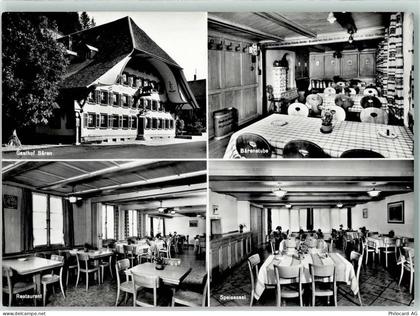 3555 Trubschachen 1968 - Gasthof Bären mit Interieur AK - 10296241
