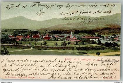 3380 Wangen an der Aare 1905 Foto AK - 10741533