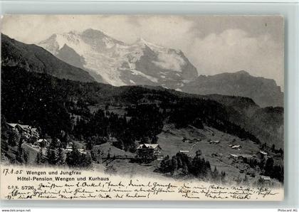 3823 Wengen - Jungfrau Hôtel-Pension Wengen und Kurhaus - 12113277