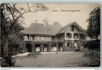 3076 Worb 1916 - Haushaltungsschule - 13159243