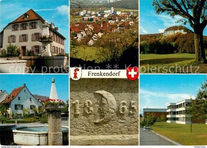 Frenkendorf Brunnen Stadtblick Teilansichten