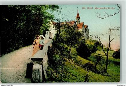 4102 Binningen 1908 - St Margarethenkirche - 10620850