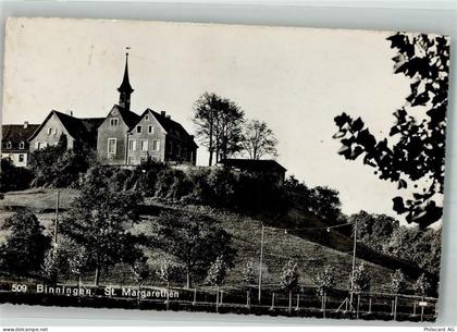 4102 Binningen Foto AK Kirche St. Margarethen - 38186294