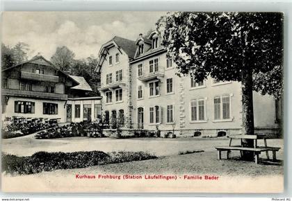 4448 Läufelfingen 1906 - Kurhaus Frohburg Bahnpost 107 No 20 - 10611975