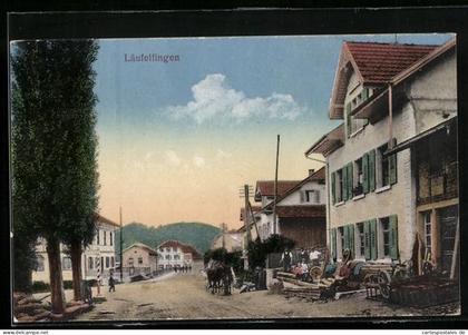 AK Läufelfingen, Ortspartie am Bauernhaus