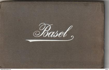 ***   BS *** BALE BASSEL  carnet complet TTB