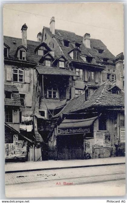4000 Basel Bâle - Obsthandlung in Alt Basel - 50575576