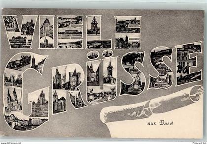 4000 Basel Bâle - Viele Grüsse aus Basel - 10395084