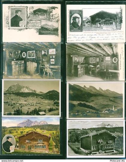 Wildhaus Geburtshaus v. Ulrich Zwingli Lot mit 13 AK, 1905-1935 überwieg... - 40165631