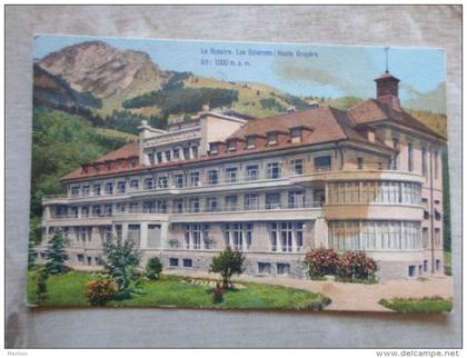 CH -FR  Le Rosaire, Les Sciernes d'Albeuve, Haute Gruyère Préventorium   D124280