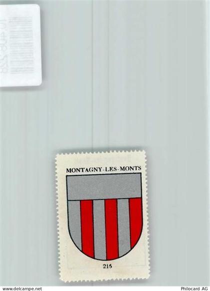 1774 Montagny-les-Monts - Vignette Wappen Kaffee Hag ca 1920-1940 - 10408228
