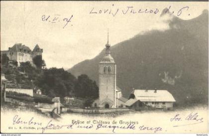 Gruyeres FR Gruyeres  x 1904