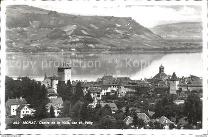 Morat Murten Centre de la Ville lac et Vully