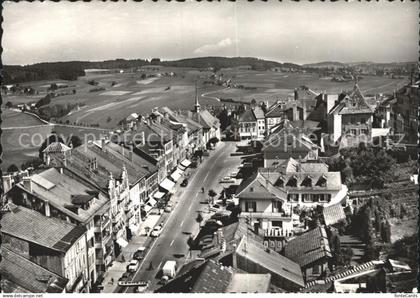 Romont FR Fliegeraufnahme