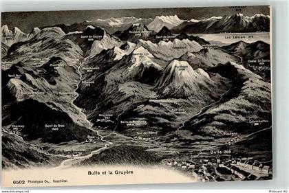 1630 Bulle - Vogelschau - 10601524