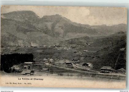 1637 Charmey Gruyère Gebrauchsspuren La Tzintre - 10608907