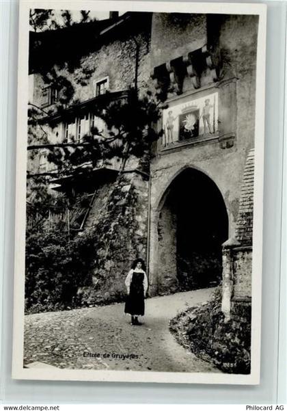 1663 Gruyères - Entrée de Gruyères - 11063010