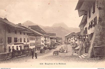 Suisse - GRUYÈRES (FR) Gruyères et le Moléson - Ed. Chiffelle et Cie 2120