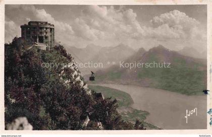 Veyrier GENEVE GE Le Teleferique Gare station superieure