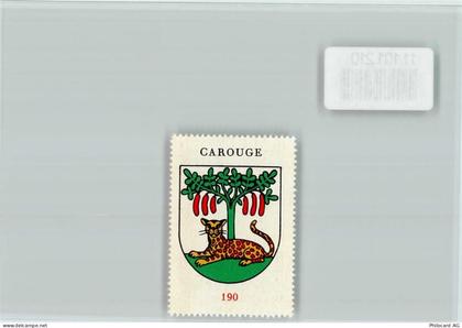 1227 Carouge GE La Praille - Vignette Wappen Kaffee Hag ca 1920-1940 Car... - 11101210