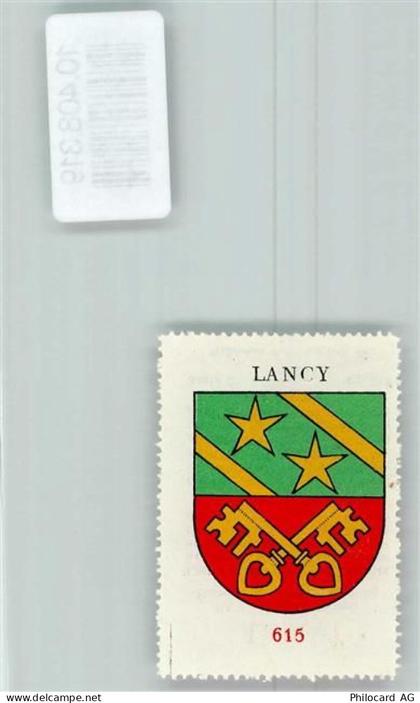 1213 Petit-Lancy Lancy - Vignette Wappen Kaffee Hag ca 1920-1940 - 10408319