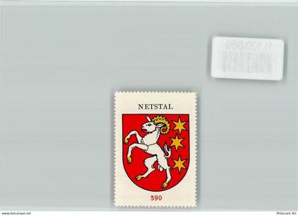 8754 Netstal - Vignette Wappen Kaffee Hag ca 1920-1940 Netstal - 11100889