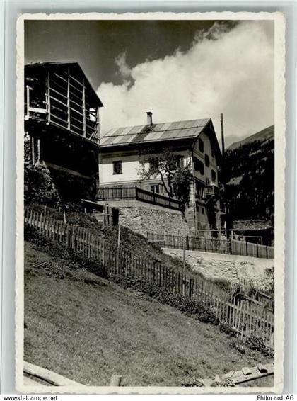 7159 Andiast 1940 Gebrauchsspuren Haus Depuoz AK - 13098005