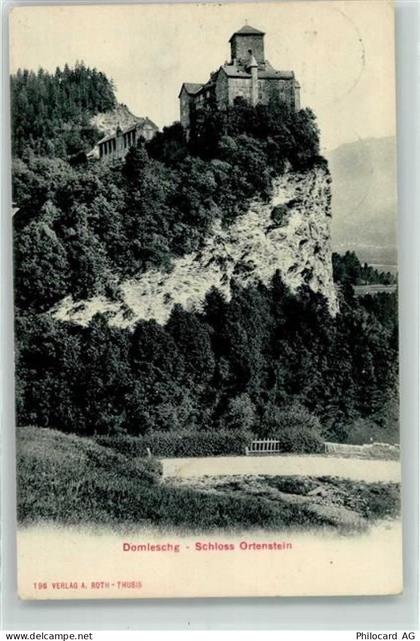 7411 Sils im Domleschg 1907 - Schloss Ortenstein - 39409246