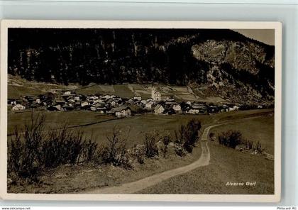 7492 Alvaneu Dorf 1927 - Teilansicht AK - 13085279