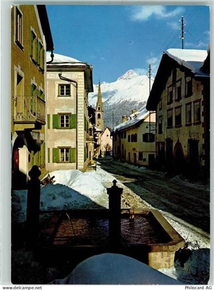 7525 S-chanf - Dorfpartie Feldpost - 10390638