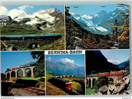 7743 Brusio - Bernina Bahn Kreisviadukt in Brusio Berninabahn Lago Bianc... - 10392580