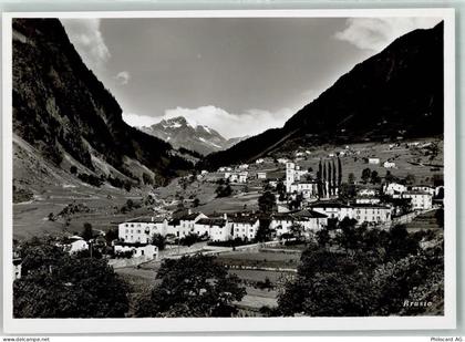 7743 Brusio Foto AK Kirche - 10586623