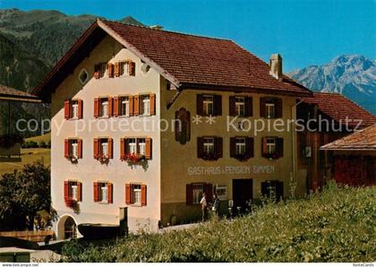 Alvaneu Dorf GR Gasthaus Pension Simmen Hotel Albulatal