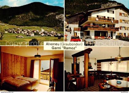 Alvaneu Dorf GR Gasthaus Ramoz Restaurant Fremdenzimmer Panorama