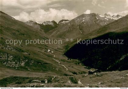 Avers GR Das Huchtal mit Avers Cresta