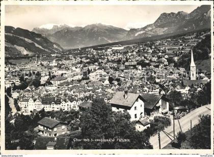 Chur GR Chur mit Falknis