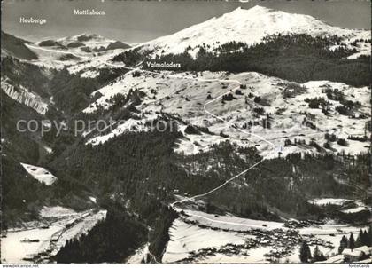 Fideris mit Parsennabfahrt Mattlishorn Heuberge
