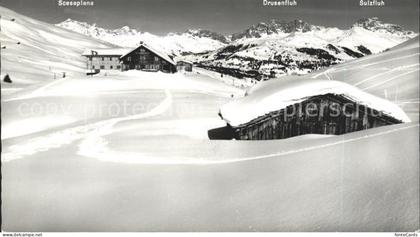 Fideris Skihaus Heuberge Parsenn Routen